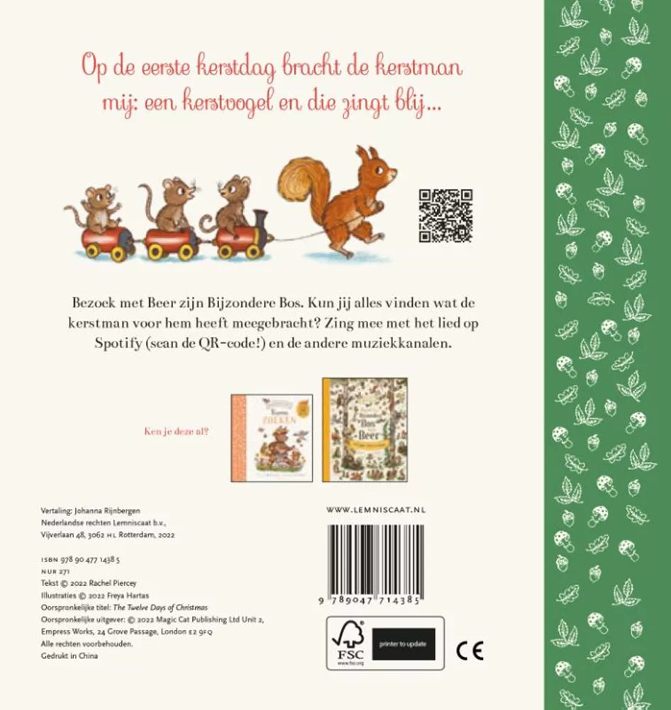 Het bijzondere bos van beer de twaalf kerstdagen