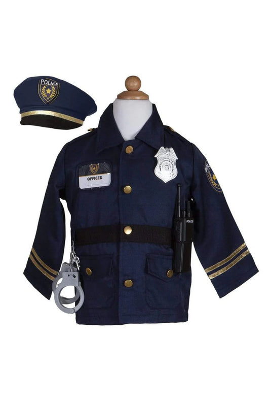 Politiejas met accessoires