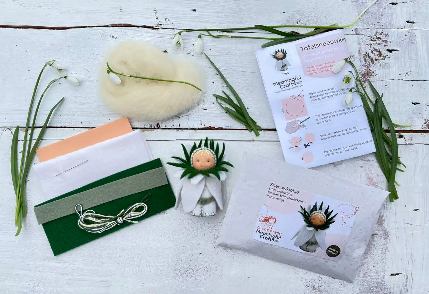 Zelfmaakpakketje Sneeuwklokje