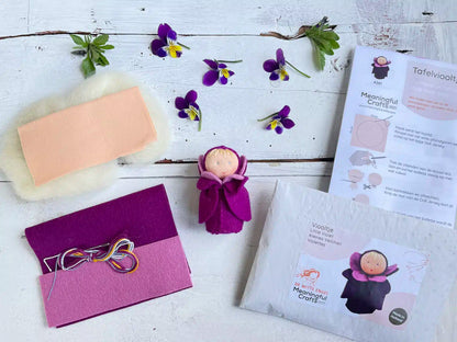 Zelfmaakpakketje Viooltje