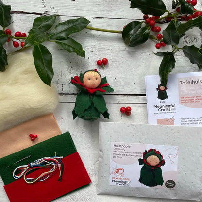 Zelfmaakpakketje hulstpopje