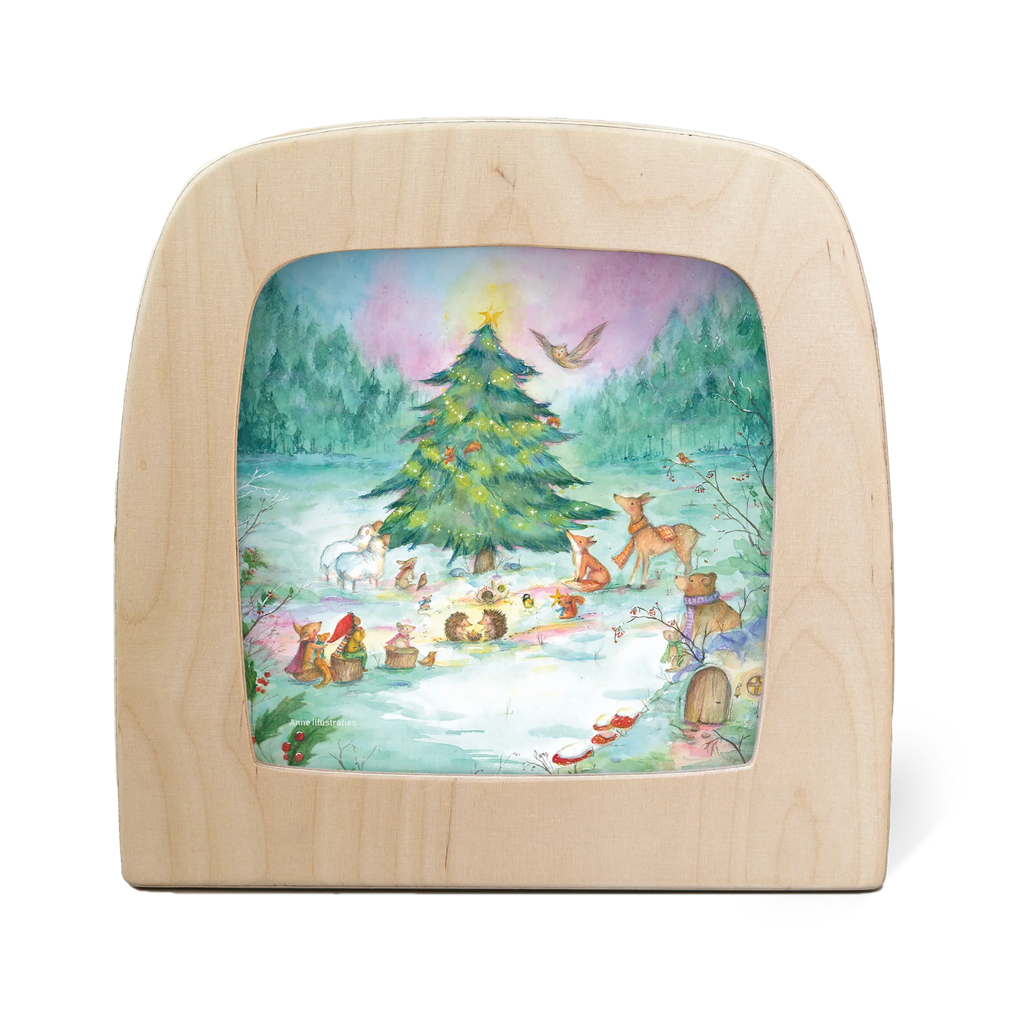 Anne Illustraties - Yuletree Grove silhouet