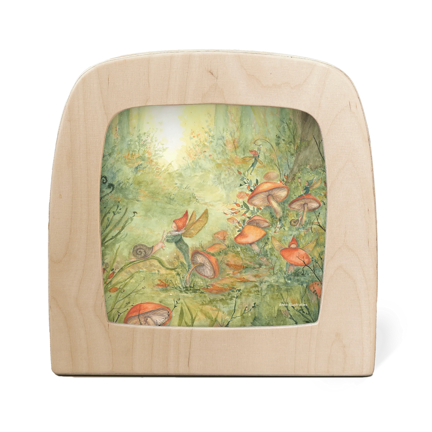 Anne Illustraties - Pixie forest silhouet