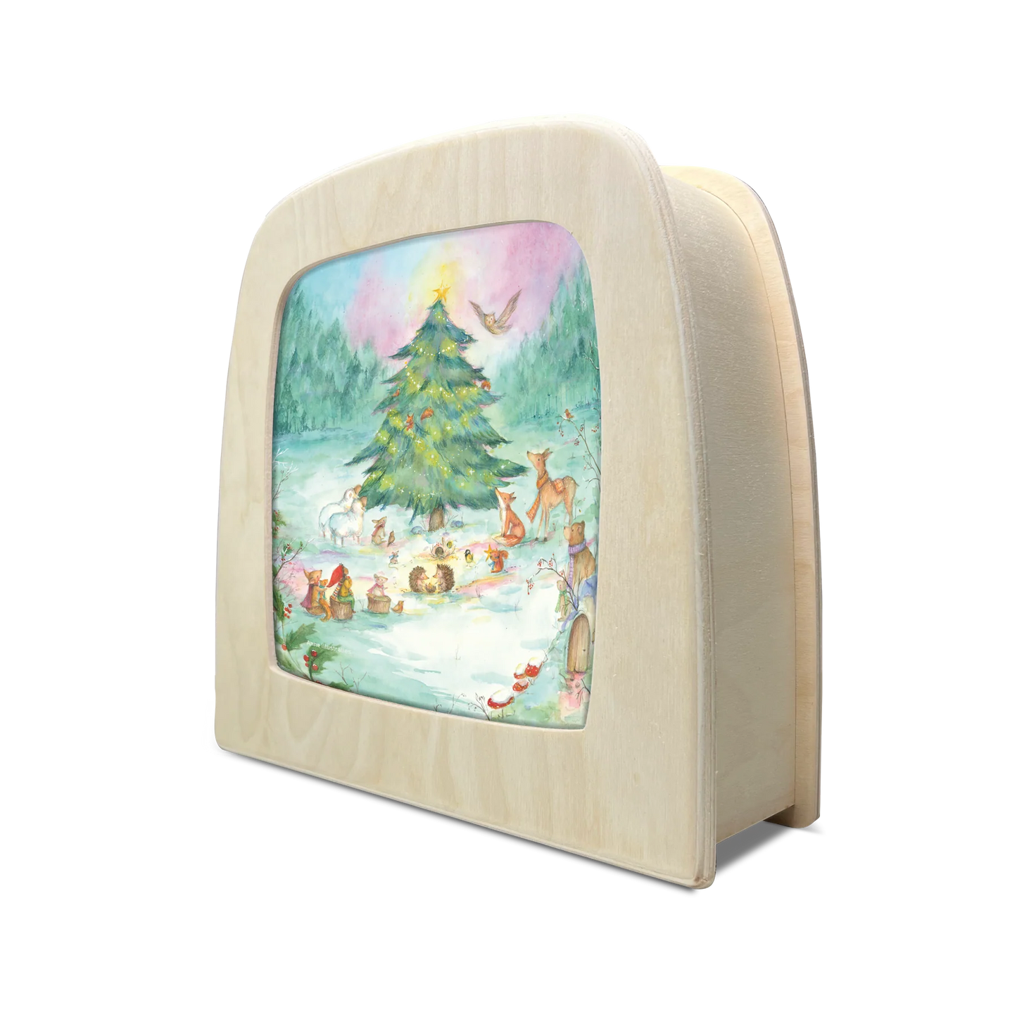Anne Illustraties - Yuletree Grove silhouet