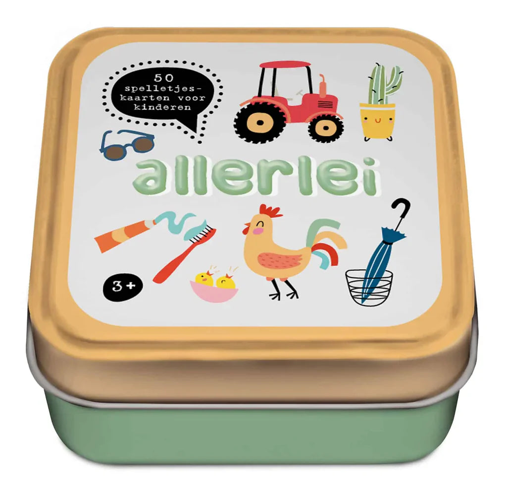 50 spelletjes kaarten voor kinderen