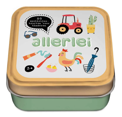 50 spelletjes kaarten voor kinderen