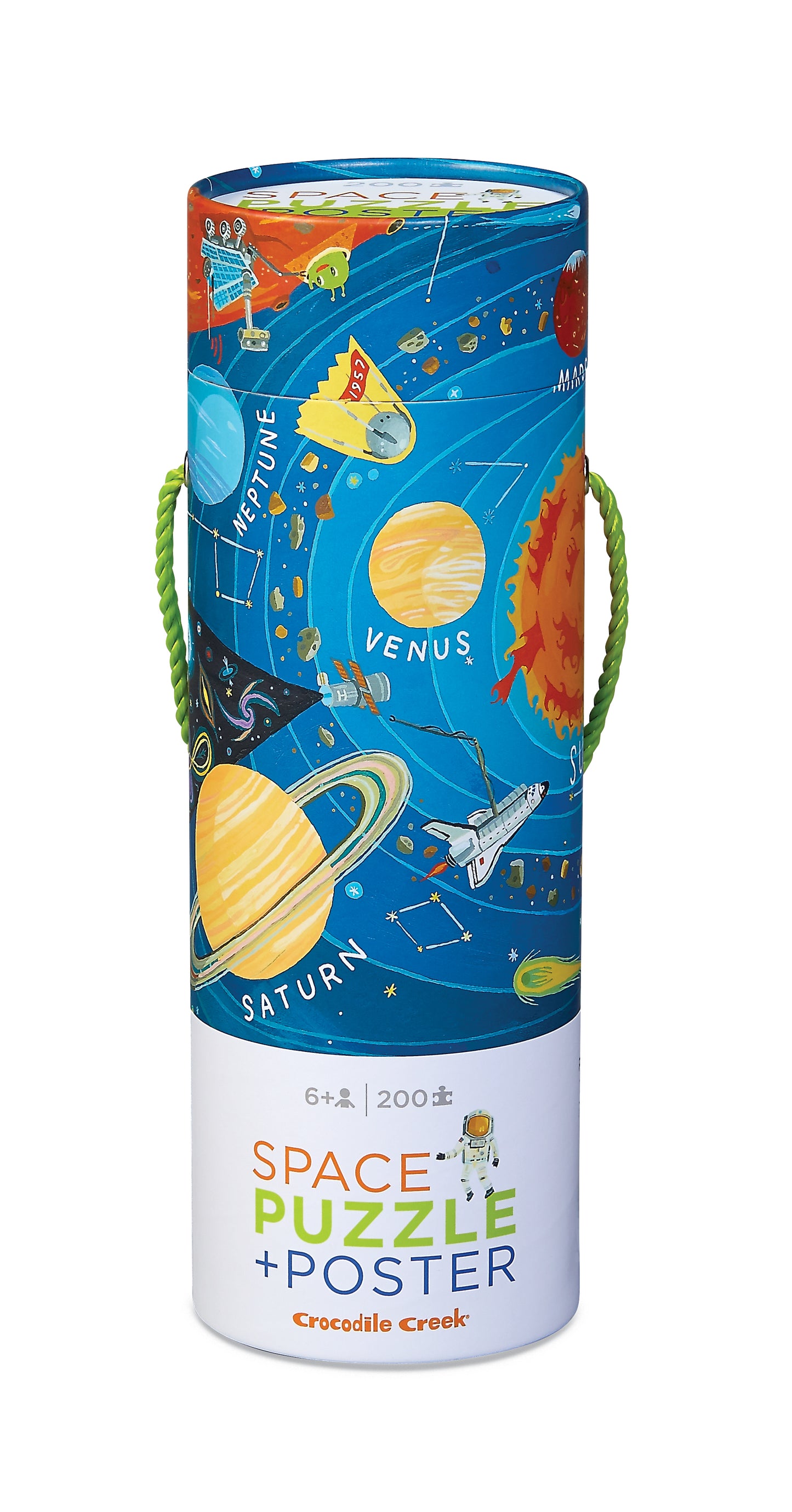 Puzzel met poster ruimte