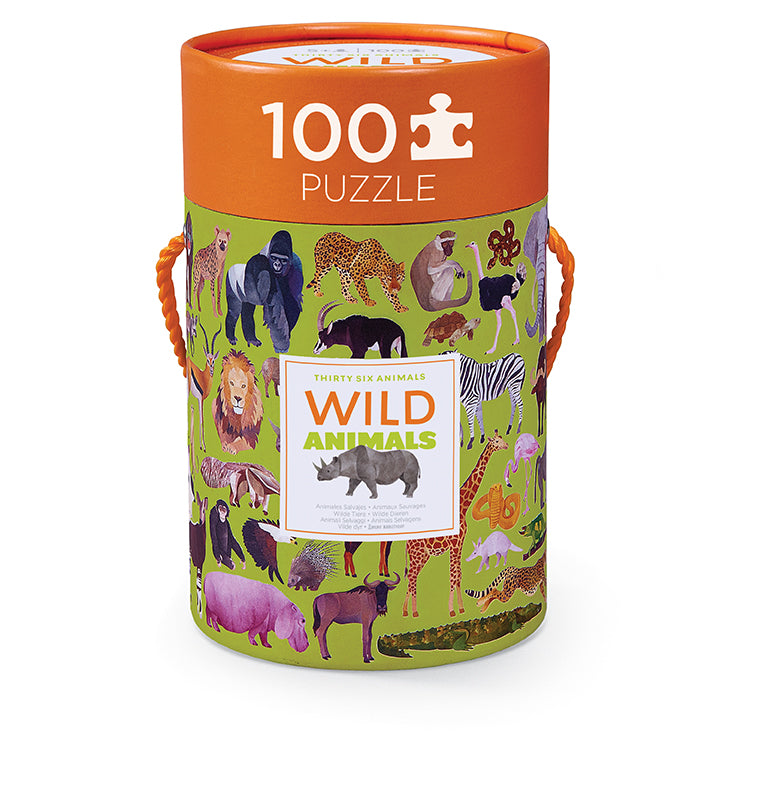 Puzzel 36 wilde dieren