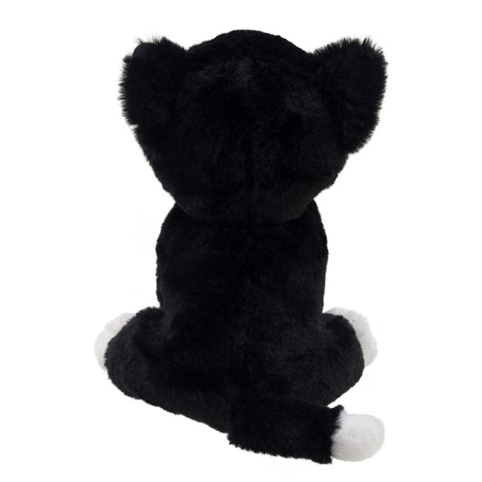 Eco cuddlies kat zwart met wit