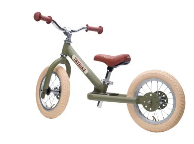 Trybike steel loopfiets vintage groen