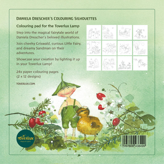 Colouring silhouetes by Daniela Drescher