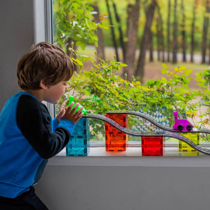 Magna-tiles downhill duo