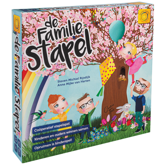 De Familie Stapel - coöperatief stapelspel