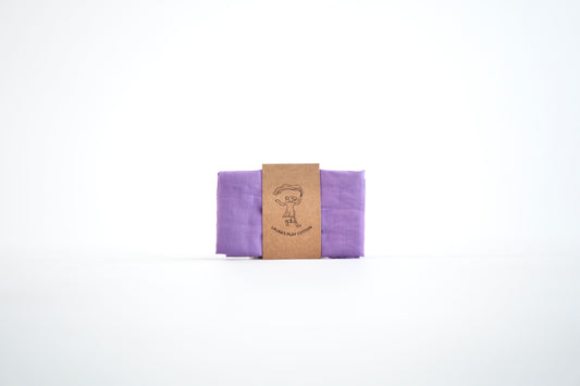 Laura's play cotton violet 50 x 50 cm