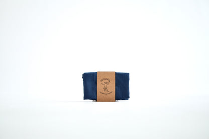 Laura's play cotton dark blue 50 x 50 cm