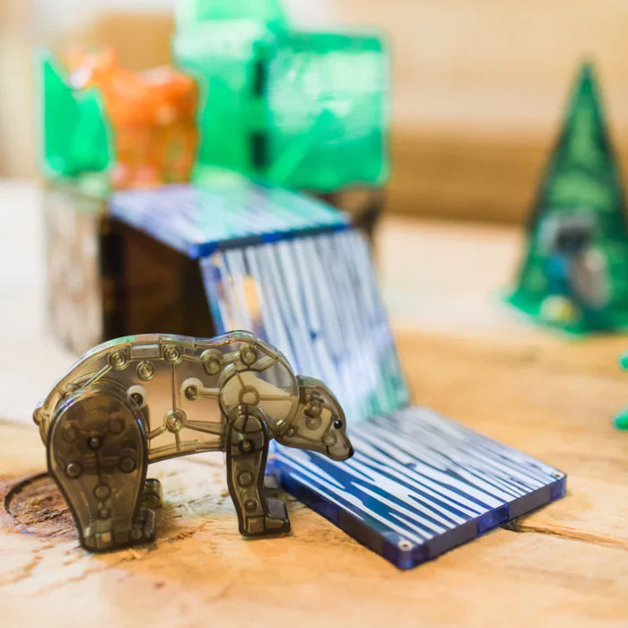 Magna-tiles forest animals
