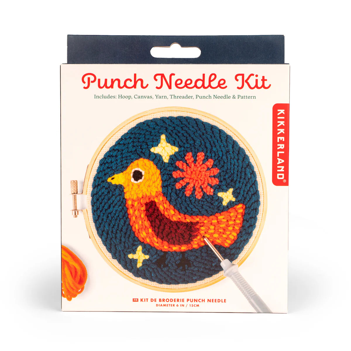 Punch needle kit bird