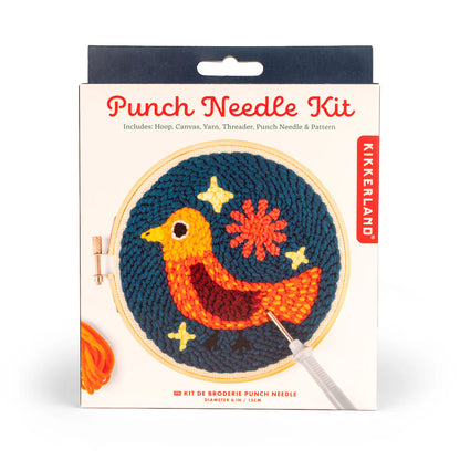 Punch needle kit bird