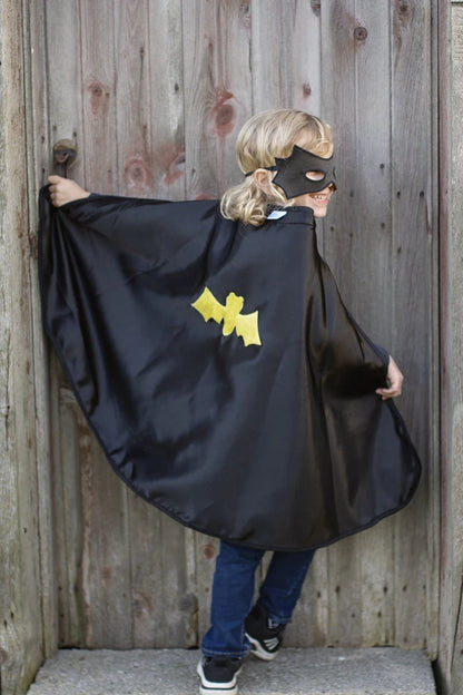 Omkeerbare spiderman/batman cape