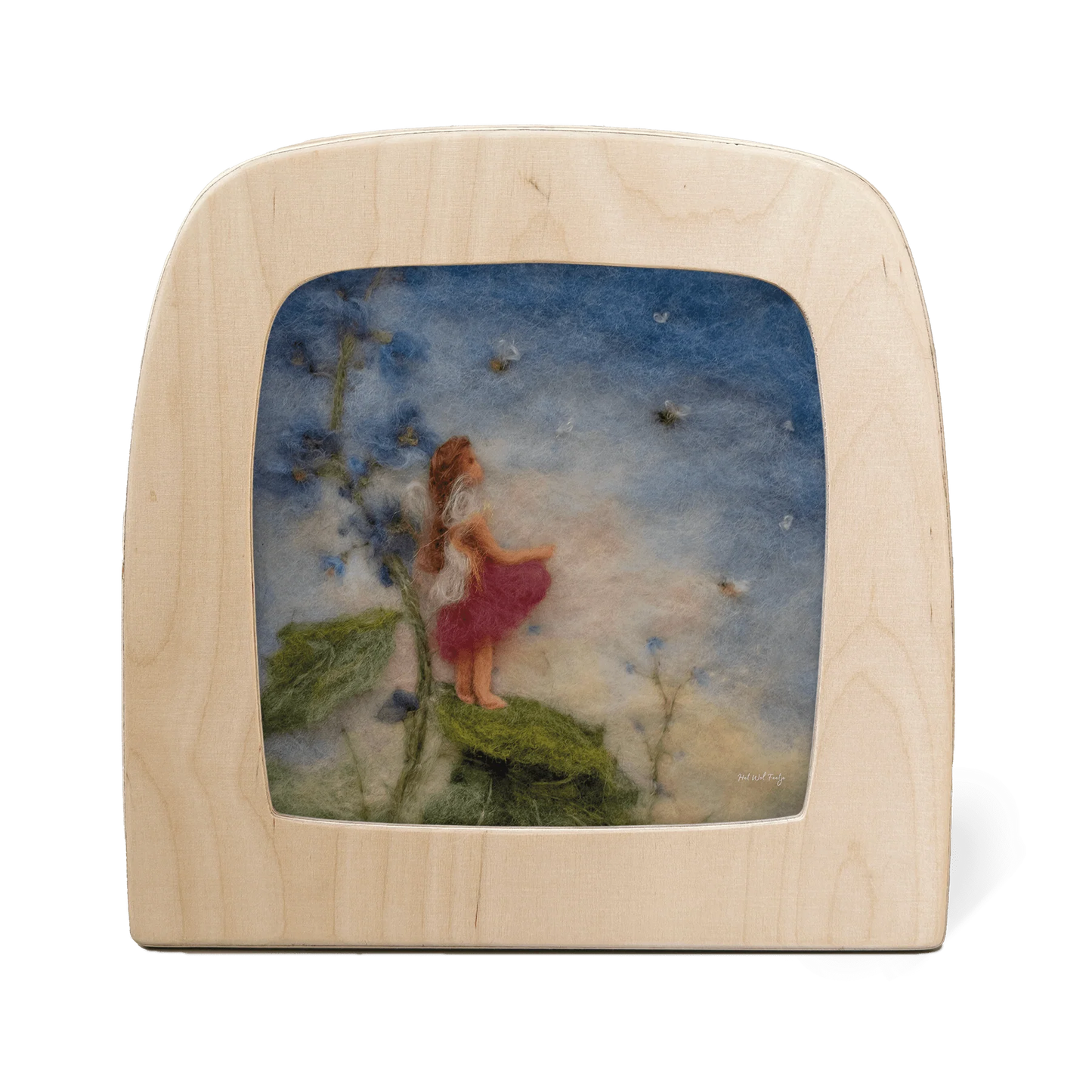 Het Wol Feetje - little bee keeper silhouet