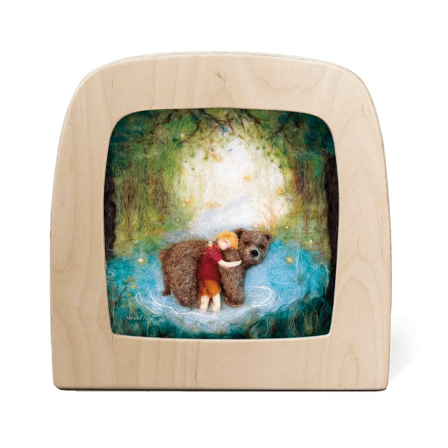 Het Wol Feetje - enchanted forest silhouet