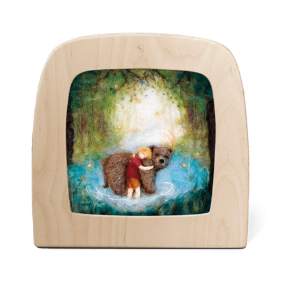 Het Wol Feetje - enchanted forest silhouet