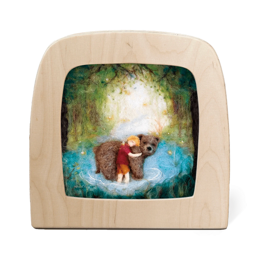 Het Wol Feetje - enchanted forest silhouet