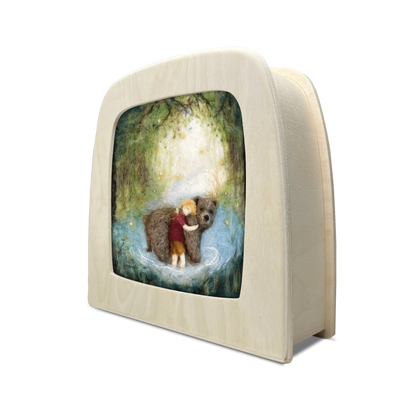 Het Wol Feetje - enchanted forest silhouet