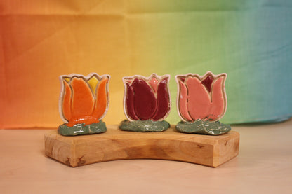 Keramiek steker tulp