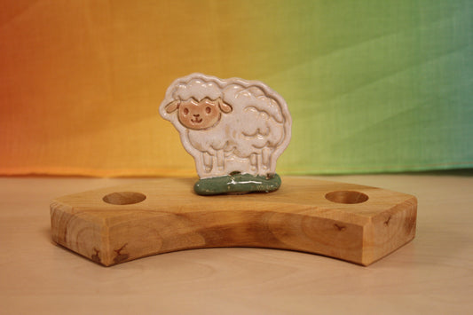 Keramiek steker schaap