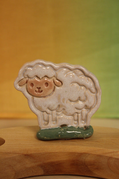 Keramiek steker schaap