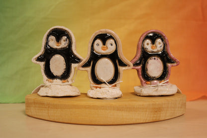 Keramiek steker pinguïn