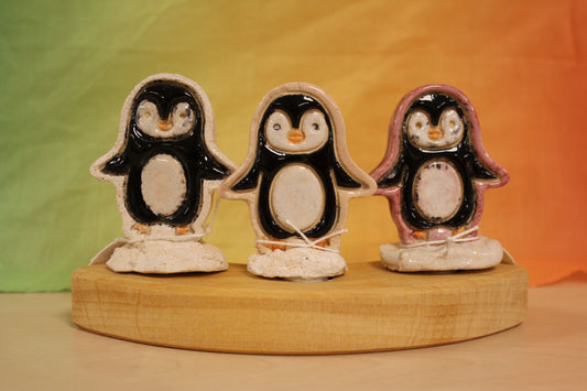 Keramiek steker pinguïn