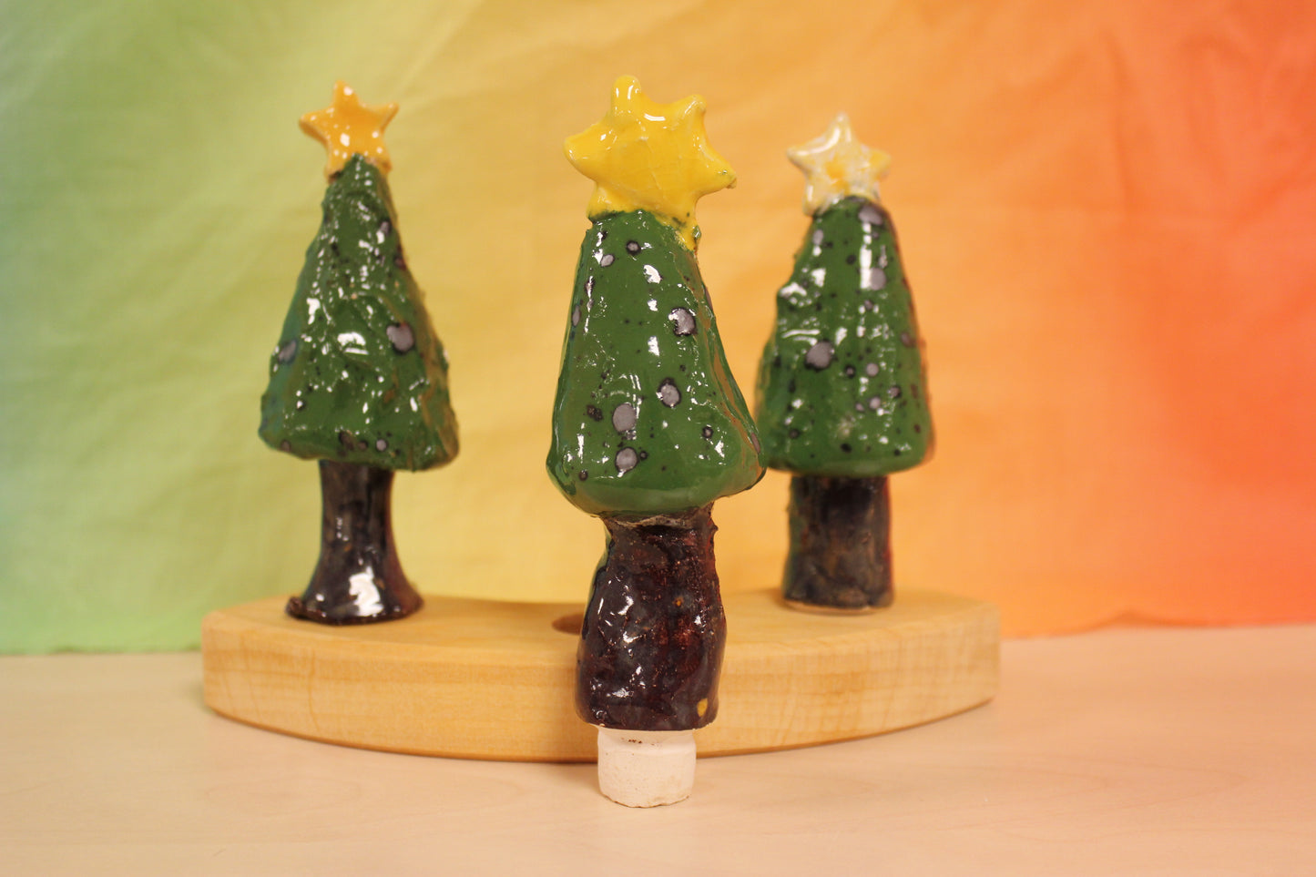 Keramiek steker kerstboom