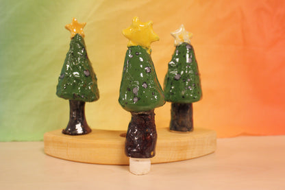 Keramiek steker kerstboom