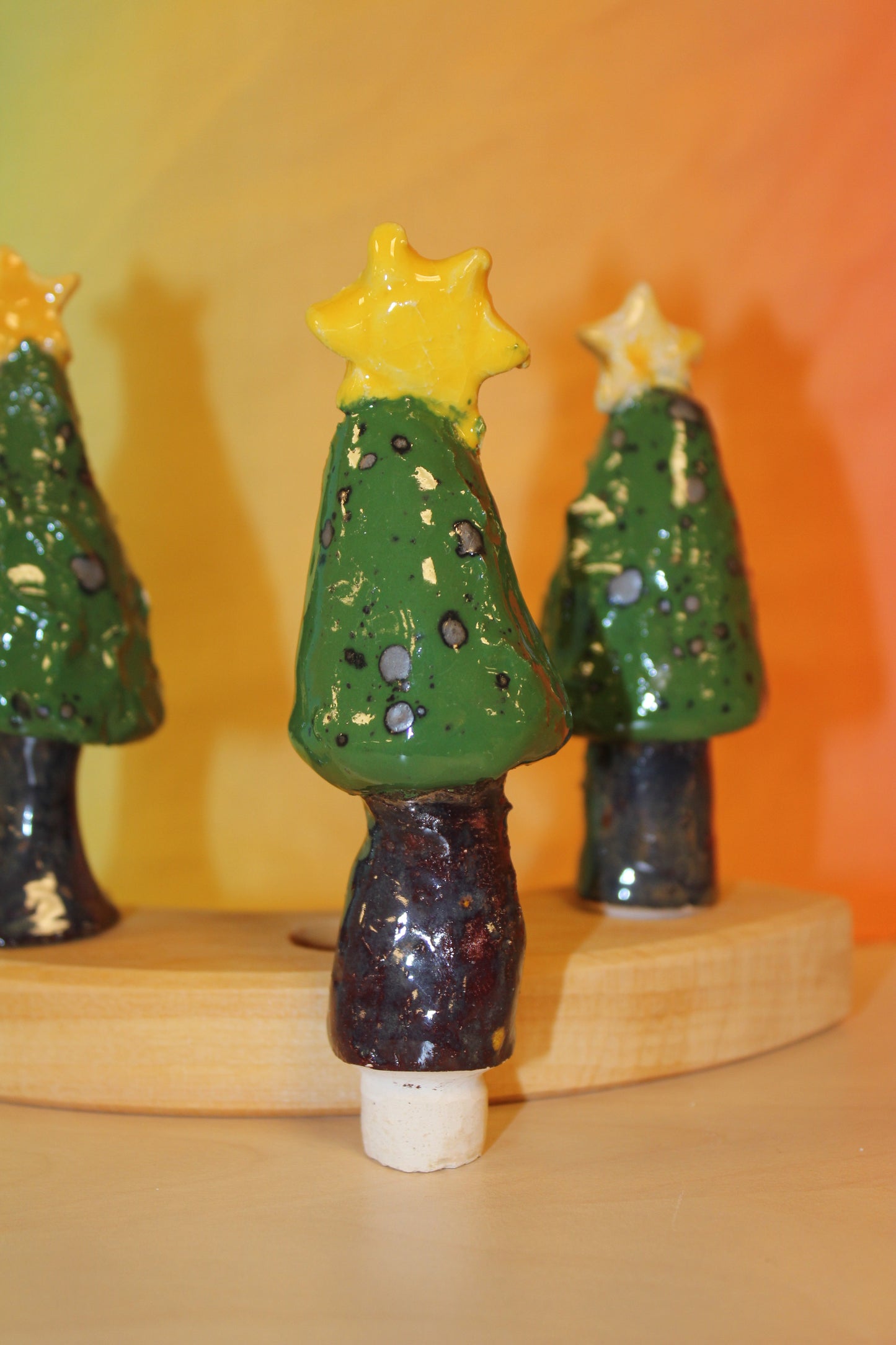 Keramiek steker kerstboom