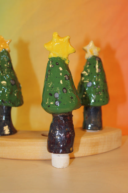 Keramiek steker kerstboom