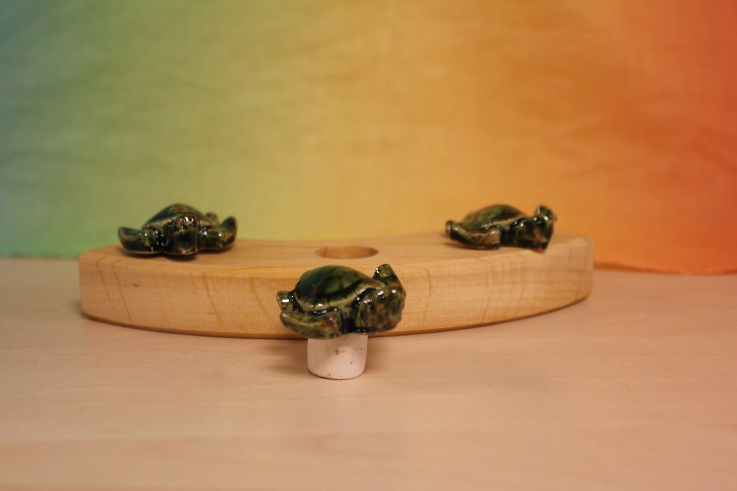 Keramiek steker schildpad
