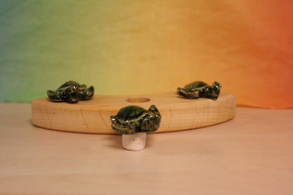 Keramiek steker schildpad