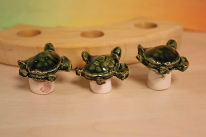 Keramiek steker schildpad