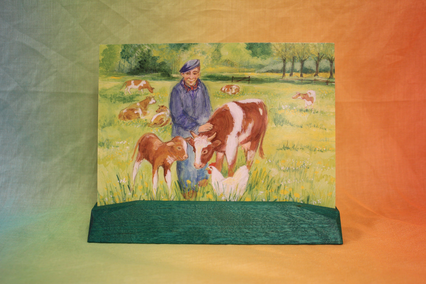 Kaarthouder donkergroen 5914