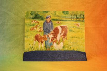 Kaarthouder blauw 5915