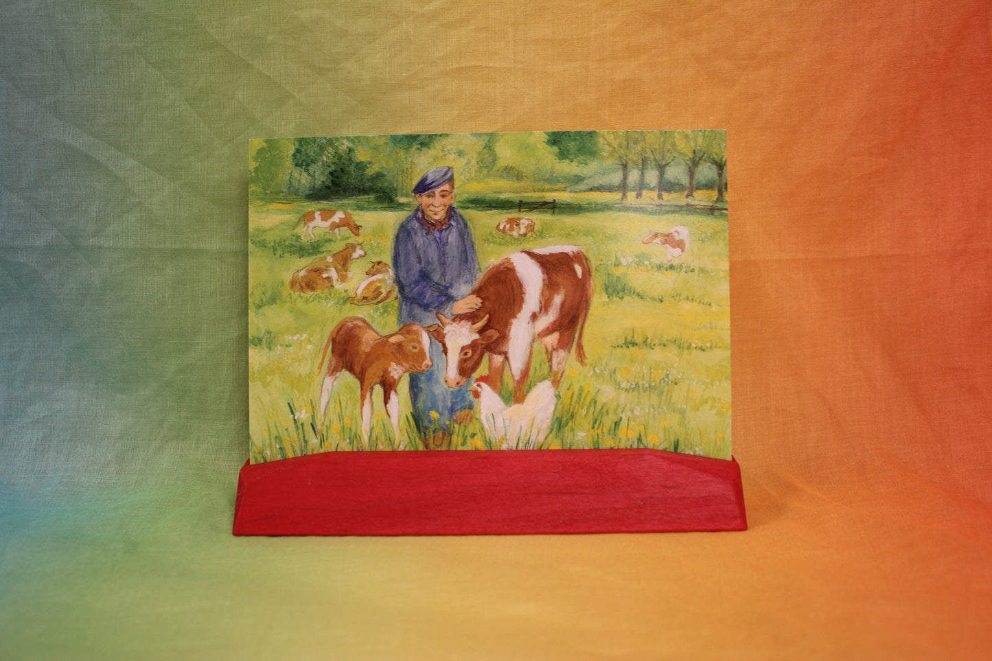 Kaarthouder rood 5919