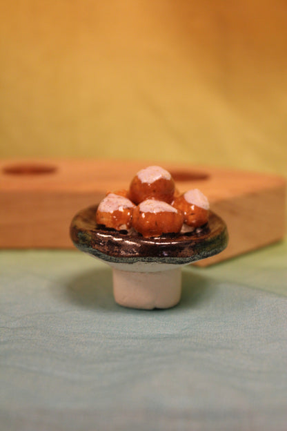 Keramiek steker oliebollen