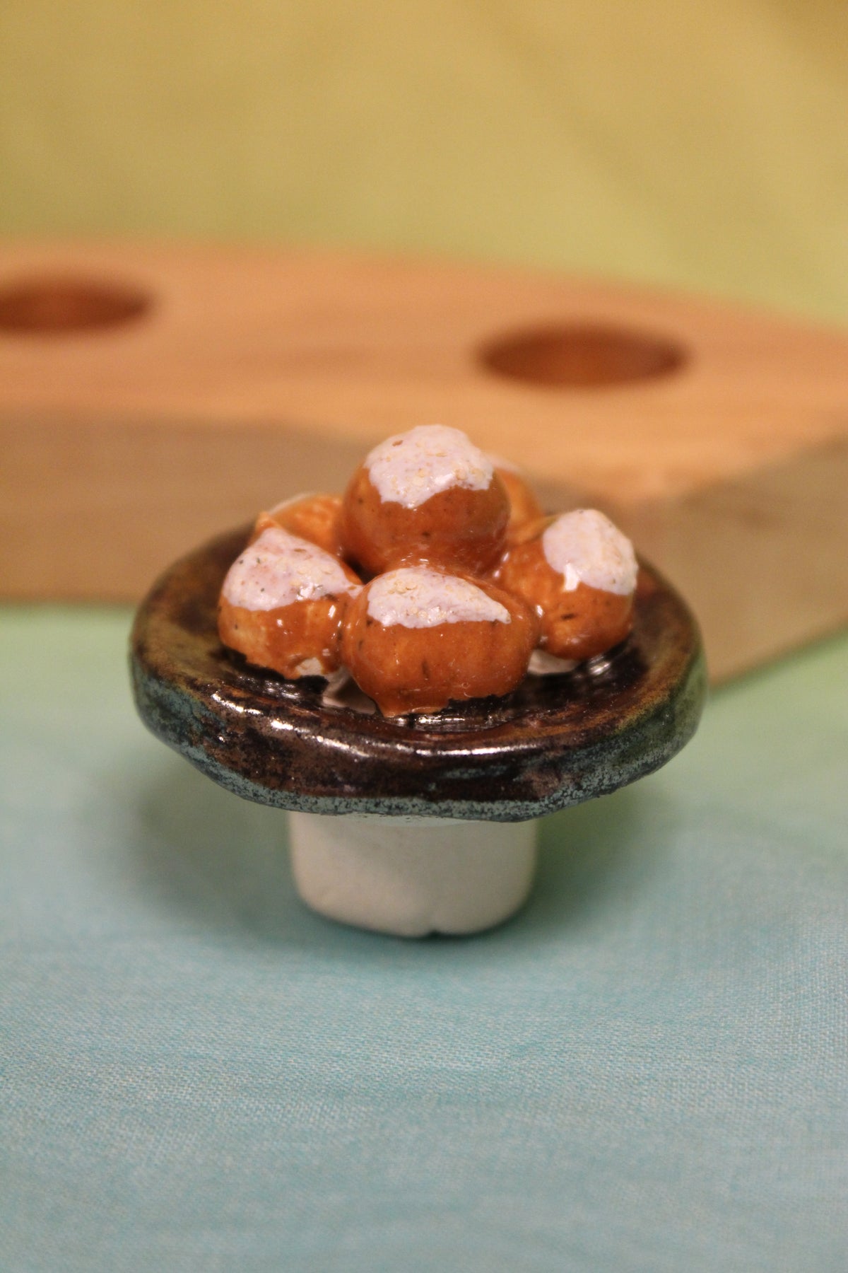 Keramiek steker oliebollen