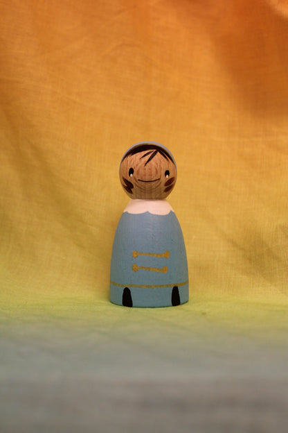 Pegdoll piet fel lichtblauw