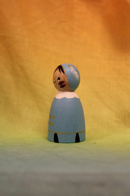 Pegdoll piet fel lichtblauw