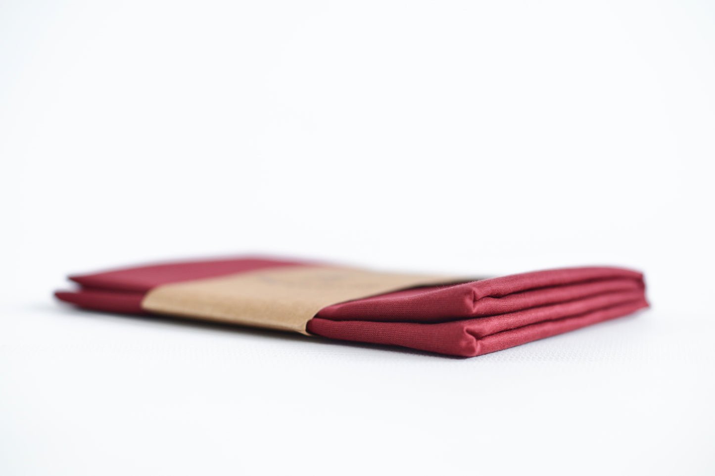Laura's play cotton bordeaux red 90 x 90 cm