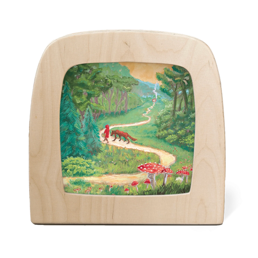 Kapitein Kalk - Red riding hood silhouet