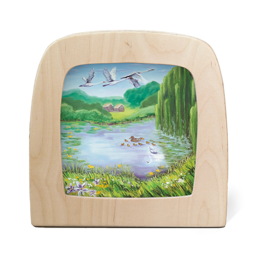 Kapitein Kalk - The ugly duckling silhouet